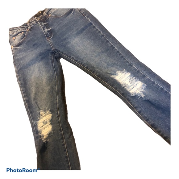 SOLD | Monkey Ride High Rise 90s Style Jeans - Picture 6 of 12